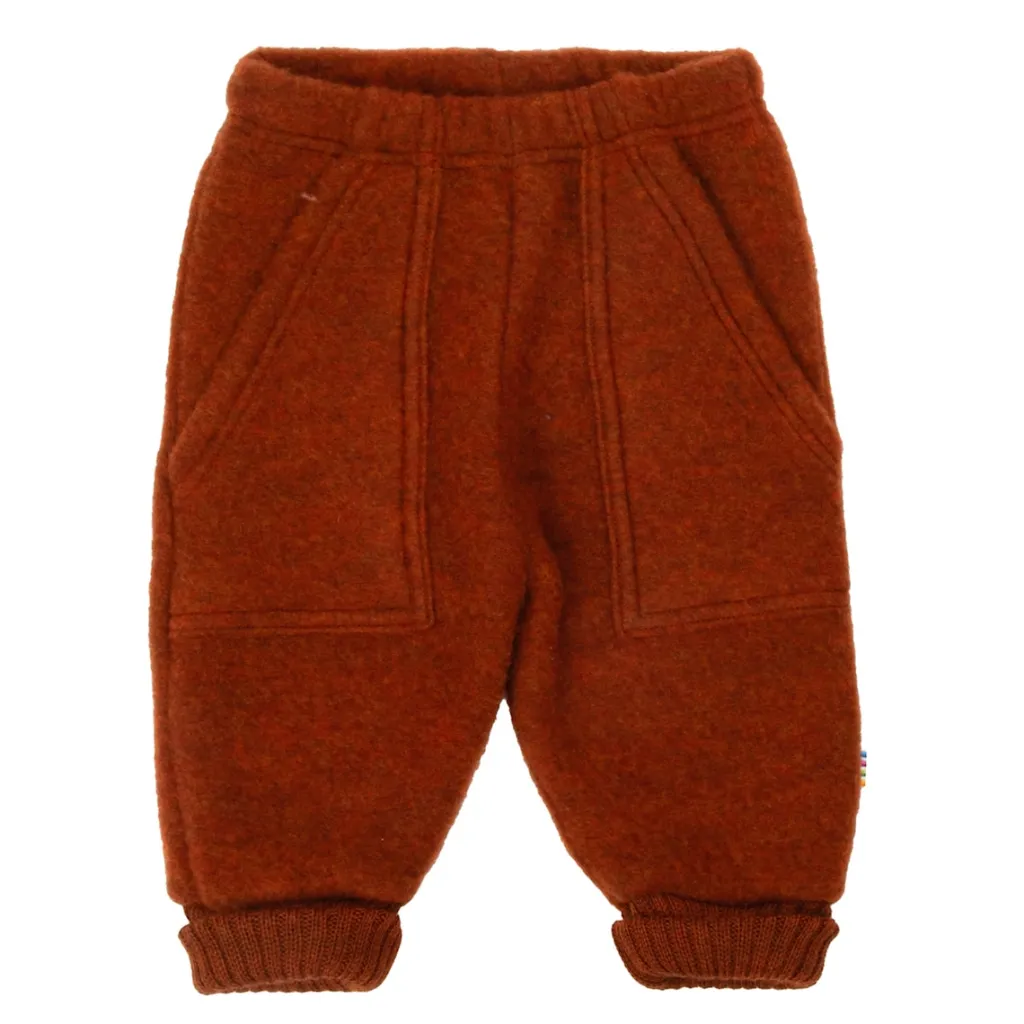 Online Baggy Byxor I Mjuk Ull Russet Barn Byxor & Shorts