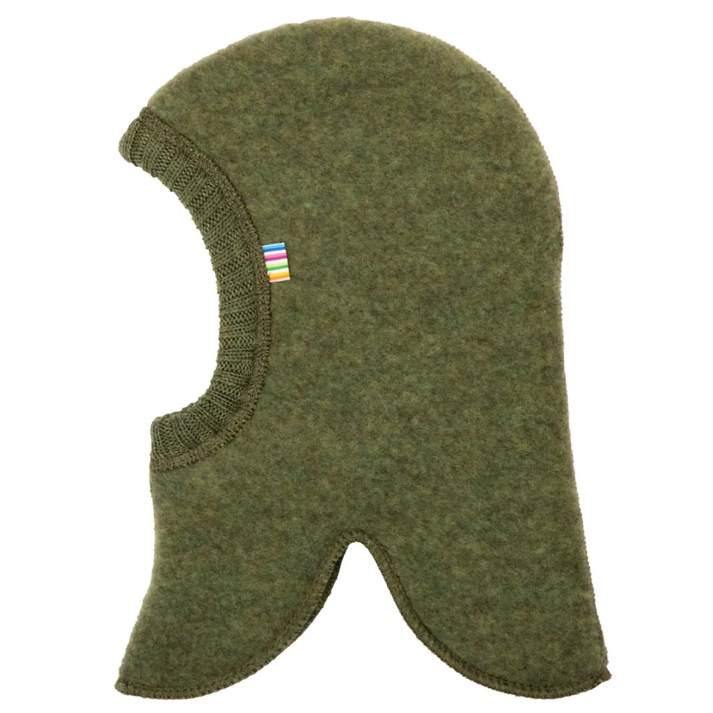 Online Balaklava I Mjuk Ull Dark Olive Barn Accessoarer
