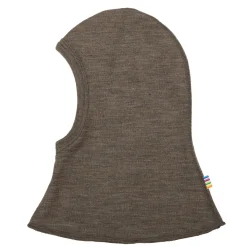 Online Balaklava I Ull Med Dubbla Lager Brown Melange Barn Accessoarer