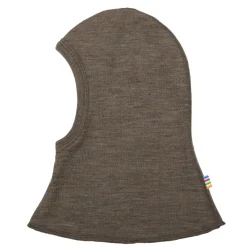 Online Balaklava I Ull Med Dubbla Lager Brown Melange Barn Accessoarer