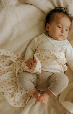 Outlet Bamboo Muslinfilt Petit River Rose Filtar & Lapptäcken