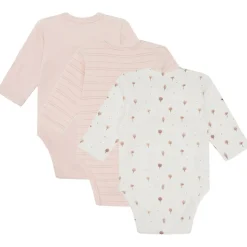 Sale Base 3-pack Baby Body Peach Dust Barn Bodys & Bodysuits