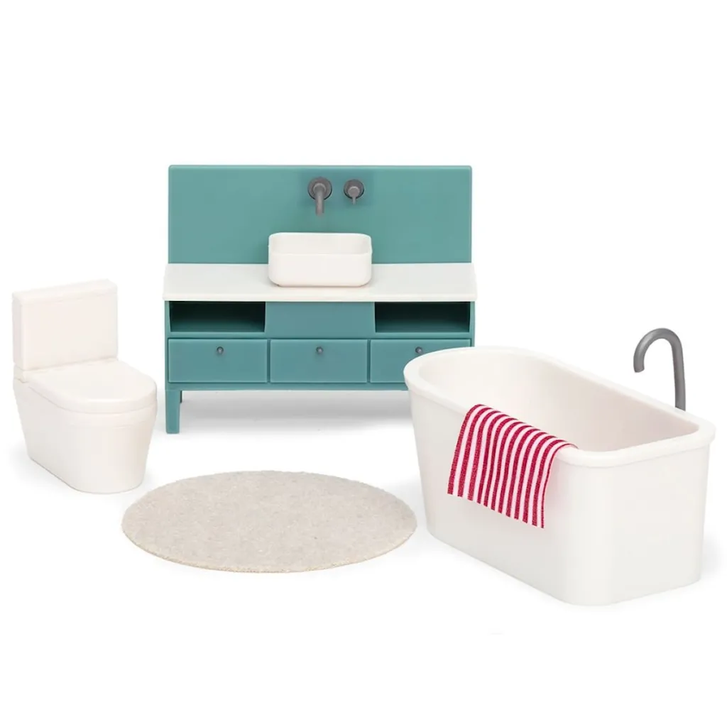 Basic Badrumsset Dockor & Dockhus