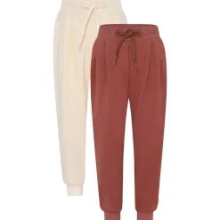 Online Basic 2-pack Mjukisbyxor Mahogany Barn Byxor & Shorts