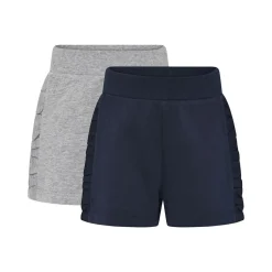Hot Basic 2-pack Sweatshorts Dark Navy Barn Byxor & Shorts