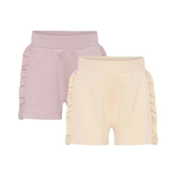 Sale Basic 2-pack Sweatshorts Violet Ice Barn Byxor & Shorts