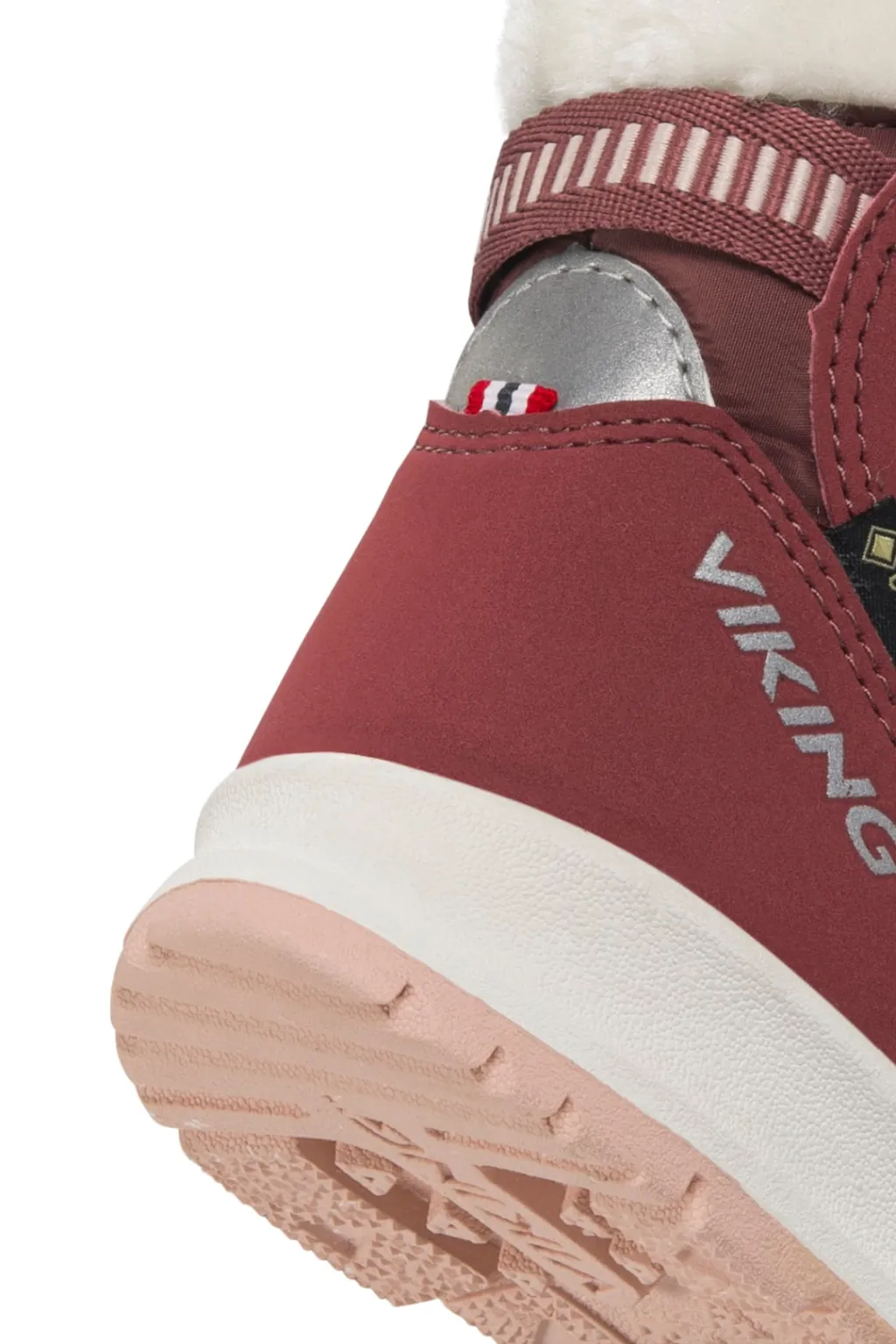 Clearance Belle Butterfly Warm GTX 2V Vattentäta Skor Dark Pink Barn Kängor, Stövlar & Vinterskor