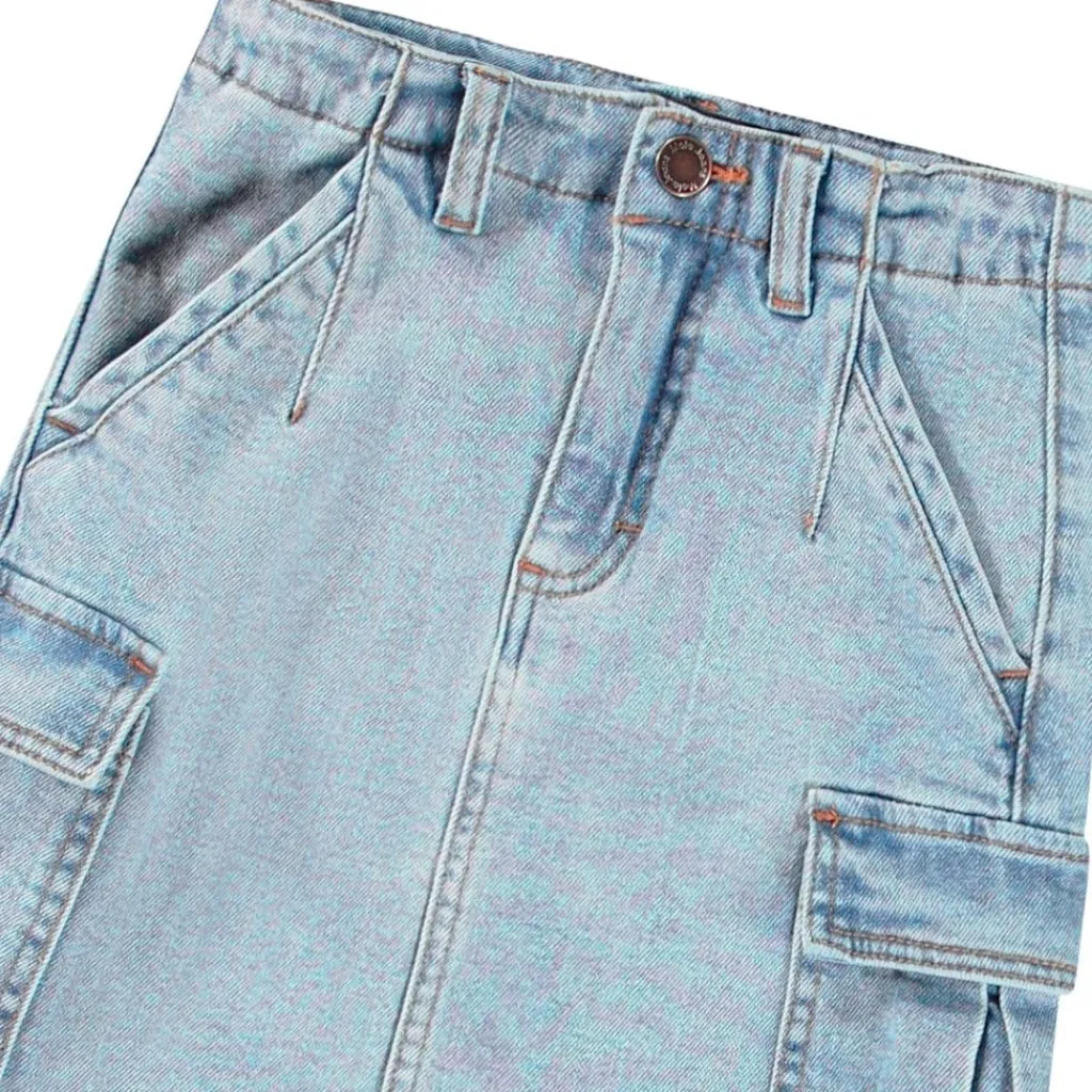Online Belli Skirt Distressed Washed Barn Klänningar & Kjolar