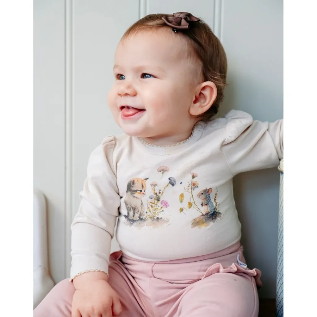 Hot Bernice Baby Body Oat milk Barn Bodys & Bodysuits