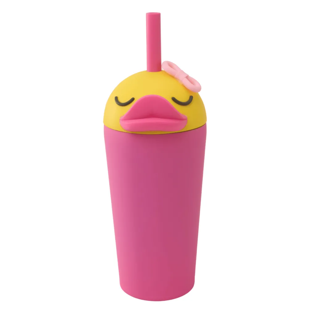 New Bestie Ducky Tumbler Yellow Äta & Dricka