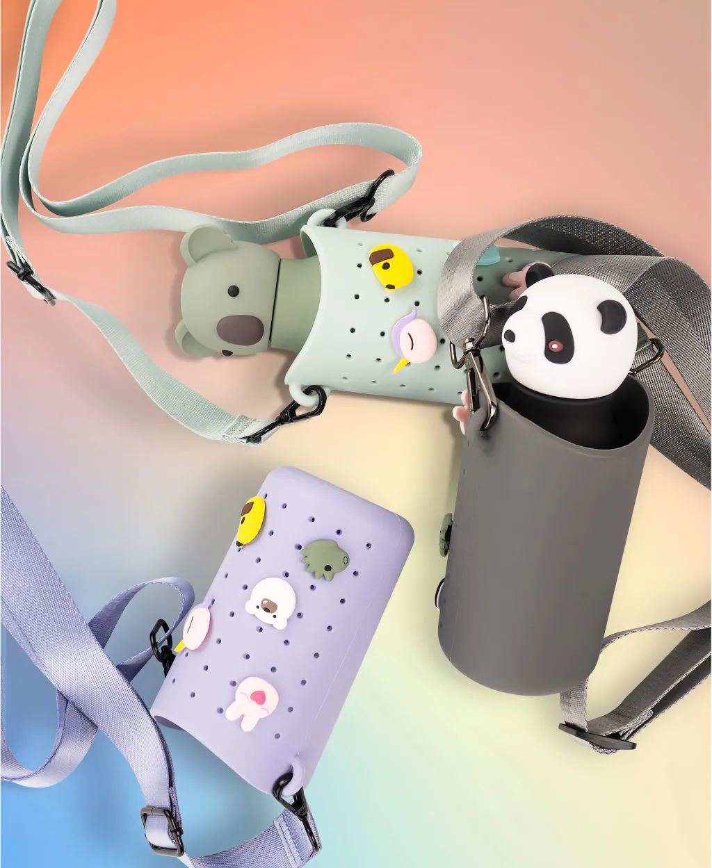 Discount Bestie Sling Hållare För Vattenflaska Green Äta & Dricka