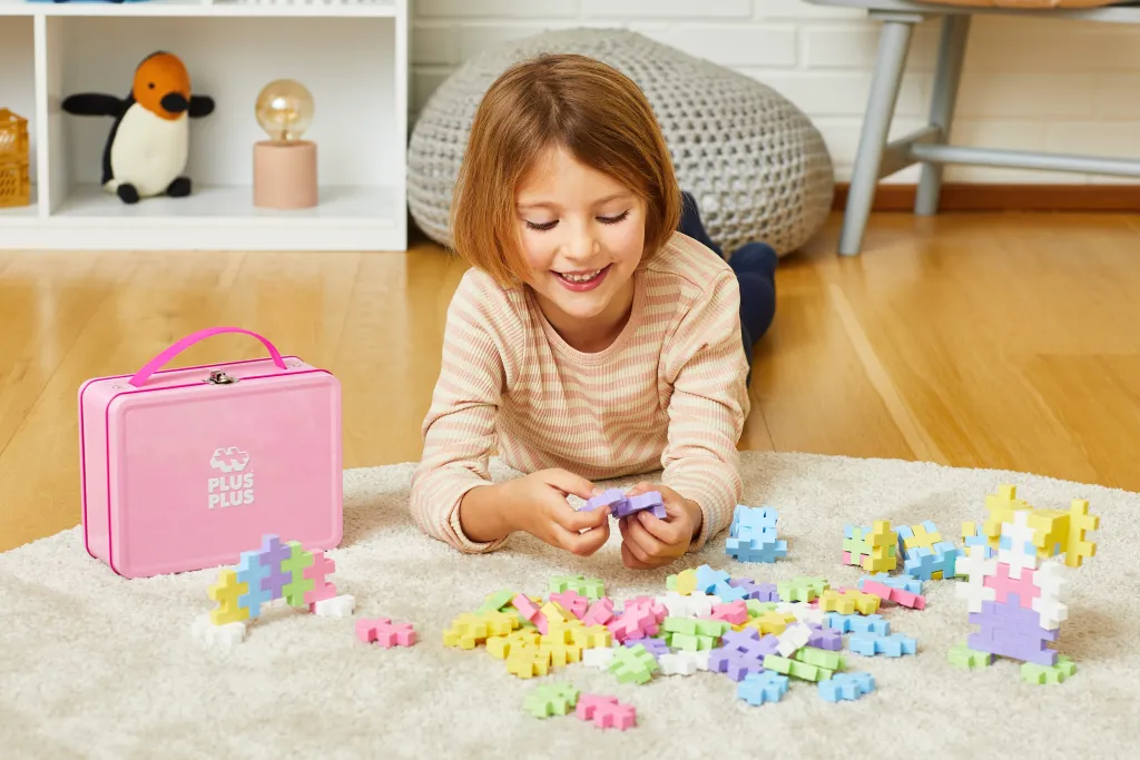 Sale BIG Resväska I Metall Pink Byggklossar & Lego
