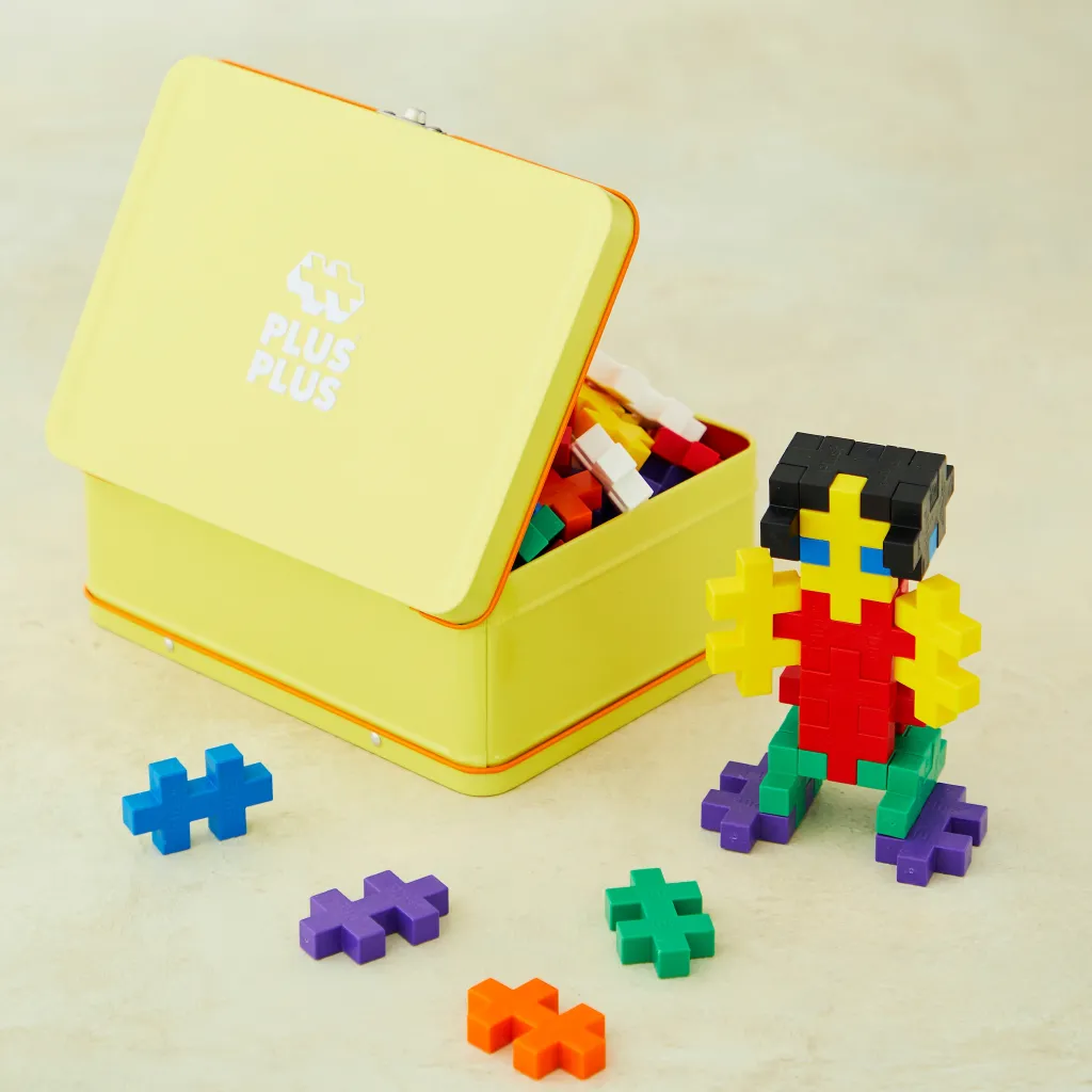 Sale BIG Resväska I Metall Yellow Byggklossar & Lego