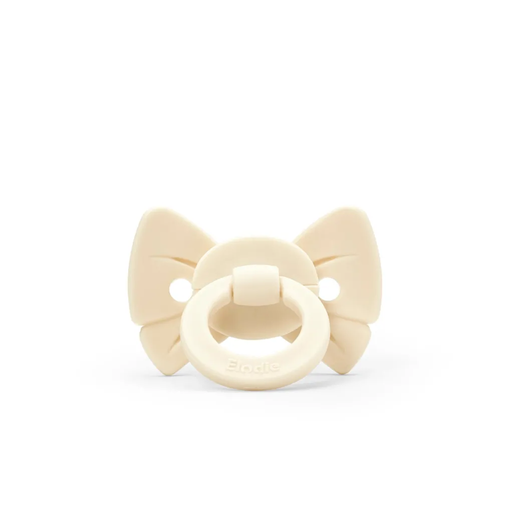 Best Binky Bow Napp Oat White Nappar & Napphållare