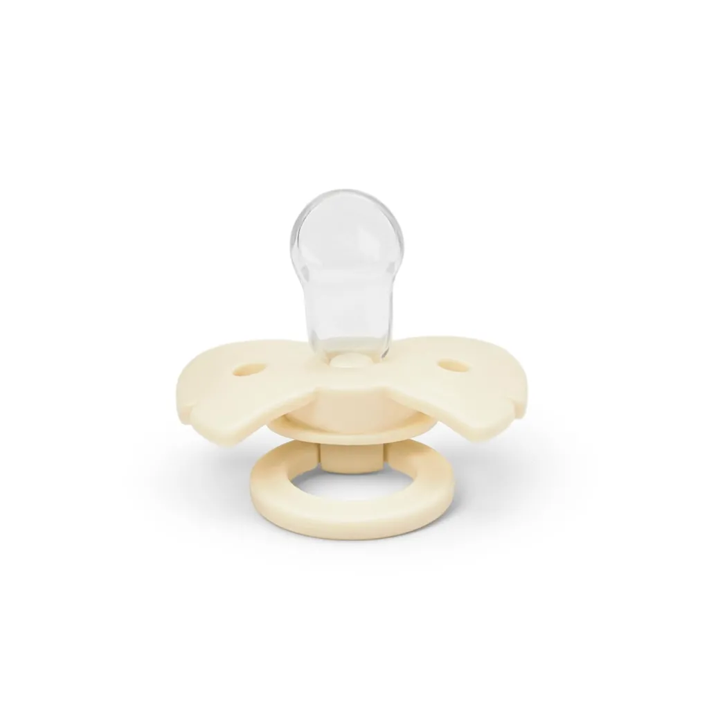 Best Binky Bow Napp Oat White Nappar & Napphållare