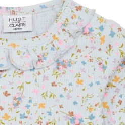 Discount Bitta Blommig Baby Body Water Barn Bodys & Bodysuits