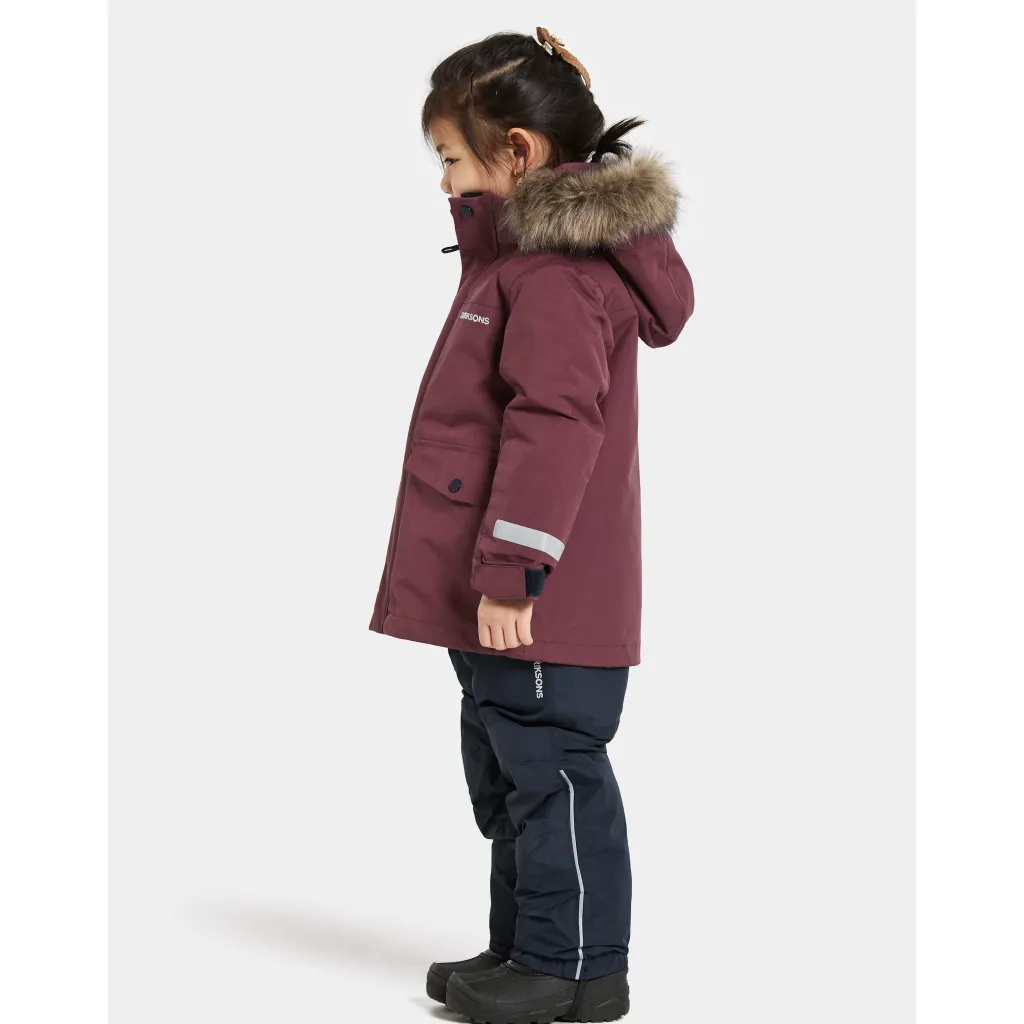 Outlet Bjärven Kids 4 Parka Anemon Red Jackor & Kappor