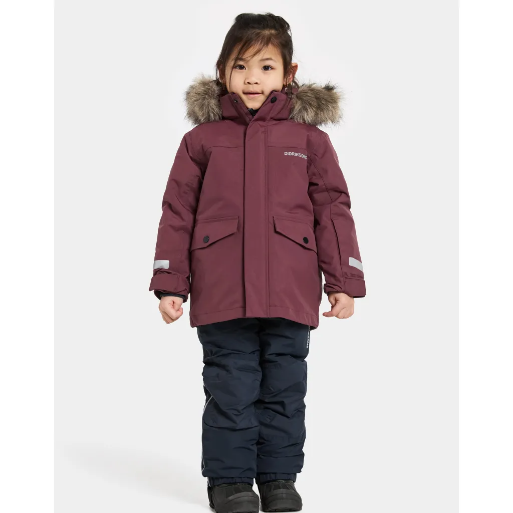 Outlet Bjärven Kids 4 Parka Anemon Red Jackor & Kappor