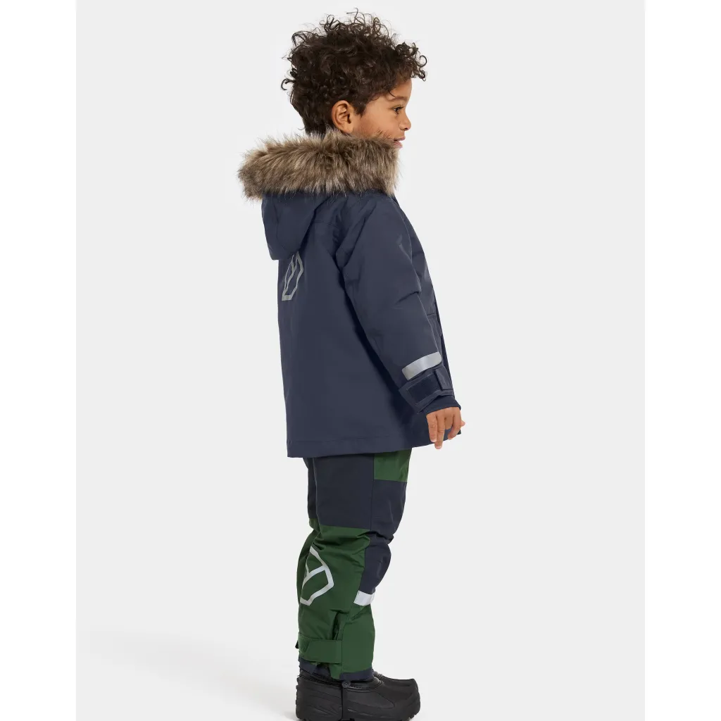 Clearance Bjärven Kids 4 Parka Navy Jackor & Kappor