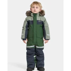 Bjärven Kids 4 Vinter Totalt Light Moss Overaller