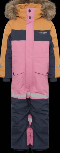 New Bjärven Kids 4 Vinter Totalt Heather Pink Overaller