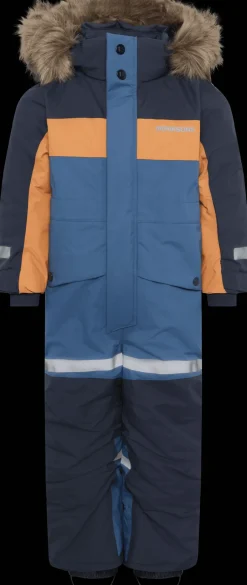 New Bjärven Kids 4 Vinter Totalt Galaxy Blue Overaller