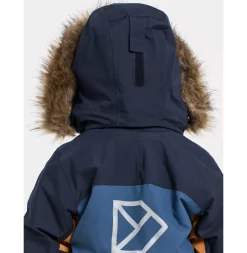 New Bjärven Kids 4 Vinter Totalt Galaxy Blue Overaller