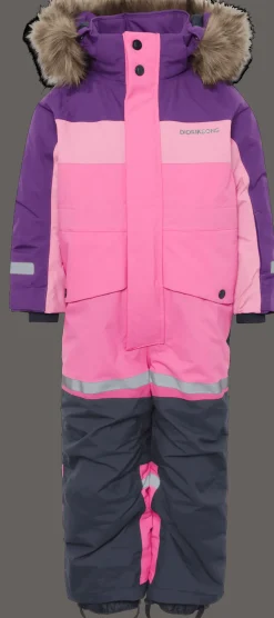 Discount Bjärven Kids 4 Vinter Totalt Sweet Pink Overaller