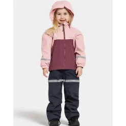 Outlet Bladet Regnjacka Dusty Pink Jackor & Kappor