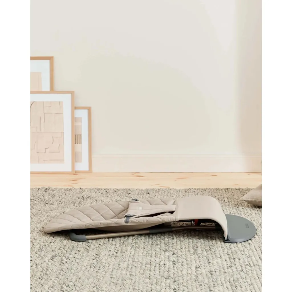 New Bliss Bouncer Vävd Sand Grey Babysitter & Gungor