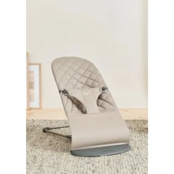 New Bliss Bouncer Vävd Sand Grey Babysitter & Gungor