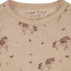 Outlet Bocel Mönstrad Baby Body Rose Cloud Barn Bodys & Bodysuits