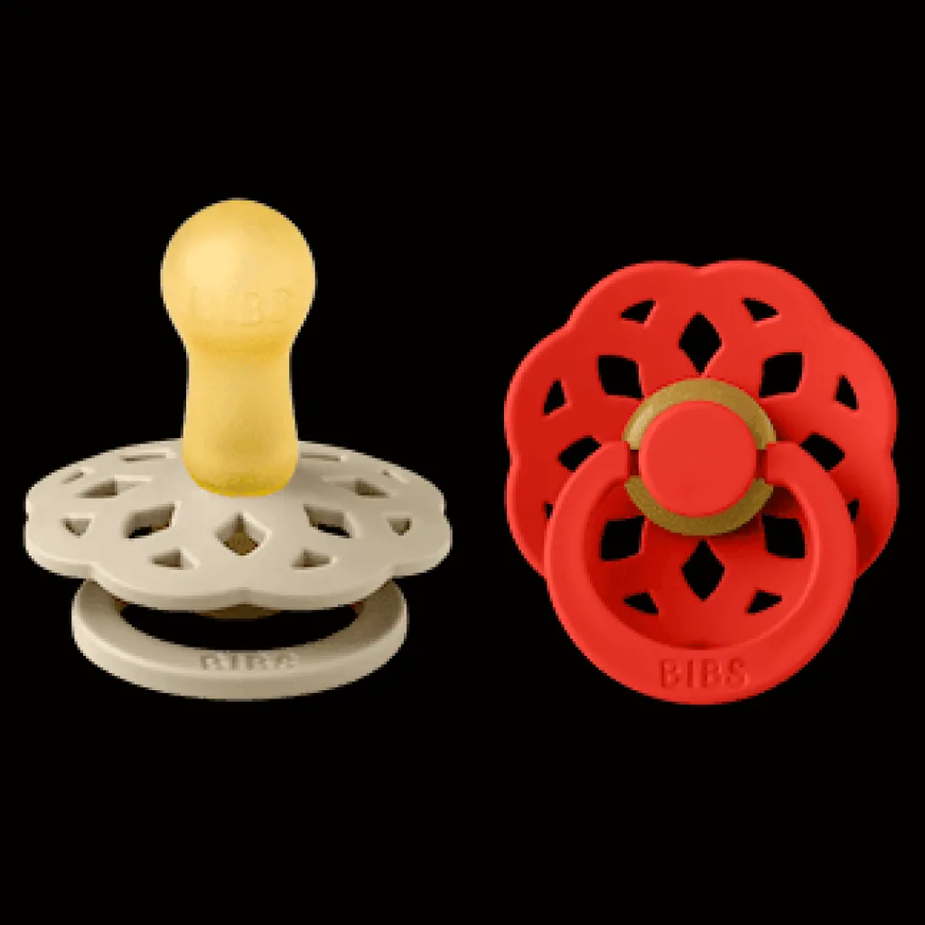 Outlet Boheme 2-pack Runda Latexnappar Vanilla Candy Apple Nappar & Napphållare