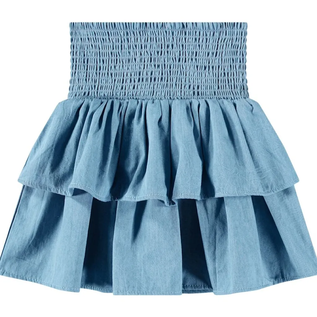 New Bonita Skirt Sky Indigo Barn Klänningar & Kjolar