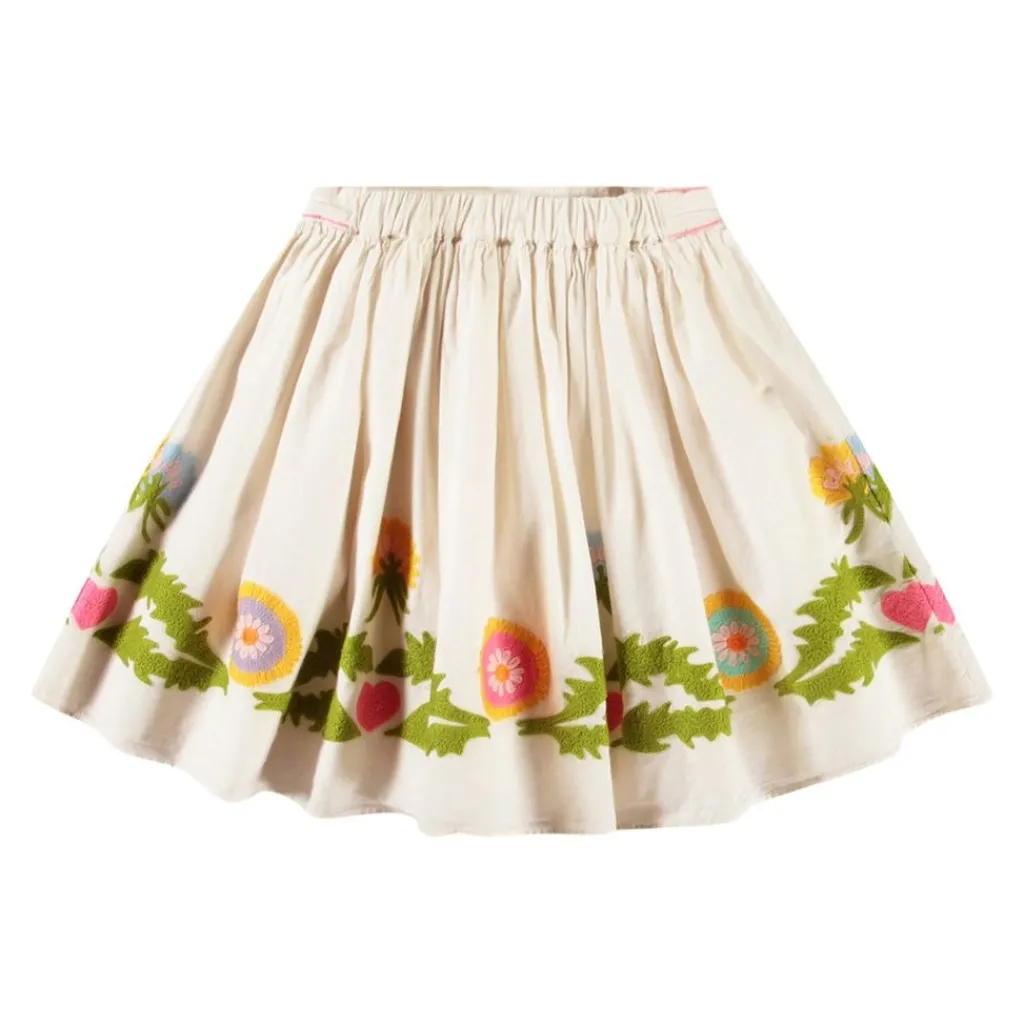 Discount Bonnie Skirt Dandelion Border Barn Klänningar & Kjolar