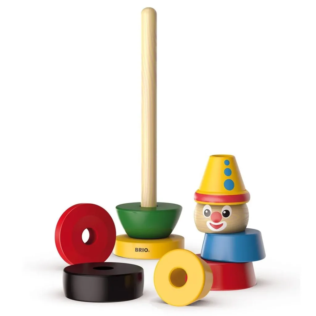 Outlet Baby - 30120 Clown Stapelleksak Babyleksaker