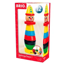 Outlet Baby - 30120 Clown Stapelleksak Babyleksaker