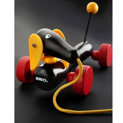 Outlet Baby - 30332 Dachshund Dragleksak Svart Babyleksaker