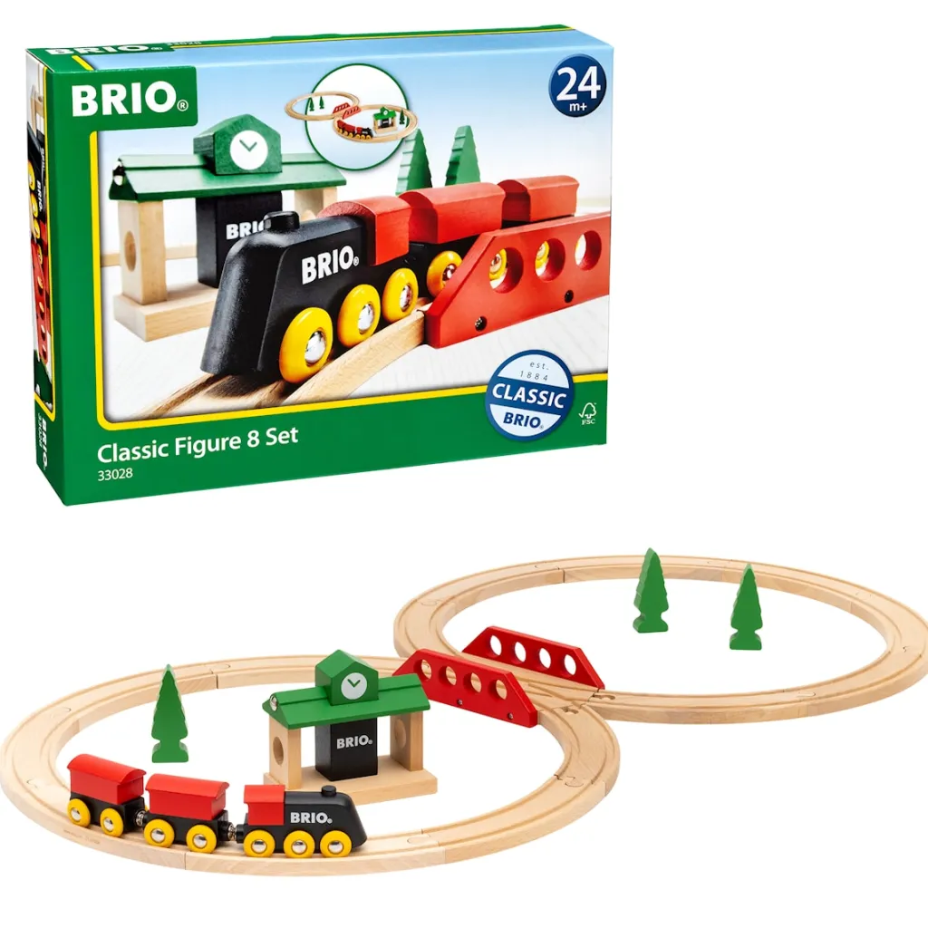 New ® Classic 33028 - Classic Figure 8 Tågset Bilar & Fordon