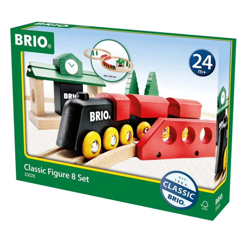 New ® Classic 33028 - Classic Figure 8 Tågset Bilar & Fordon