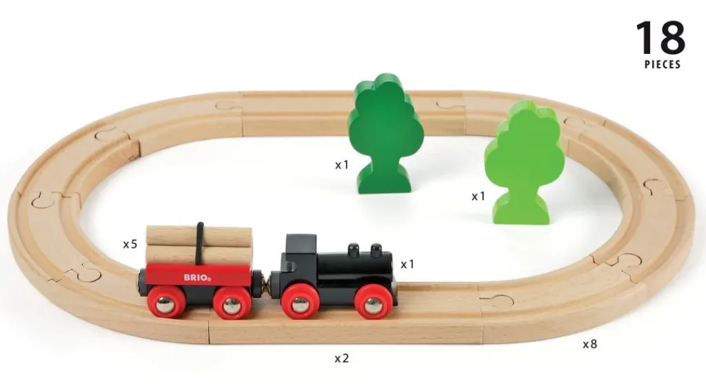 New Classic - 33042 Little Forest Tågset Bilar & Fordon