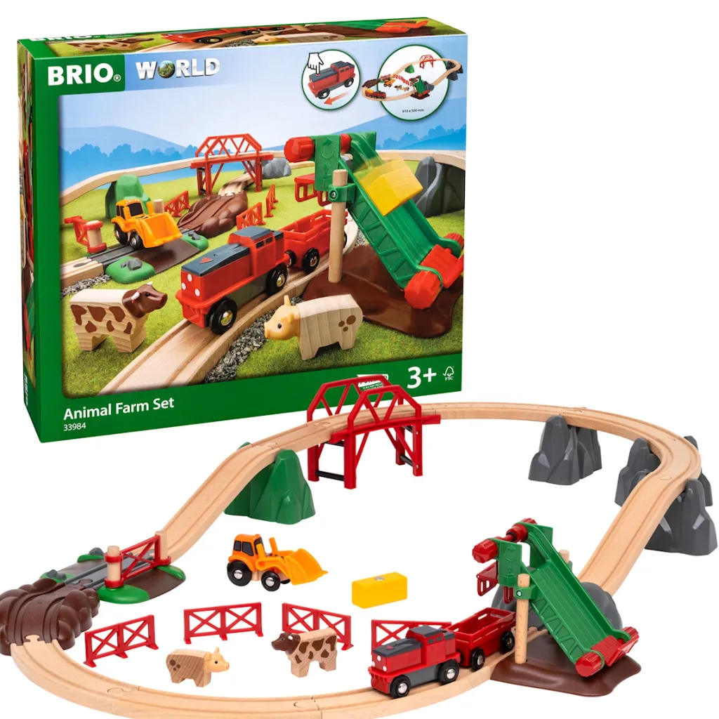 Online ® World - 33984 Animal Farm Set Bilar & Fordon