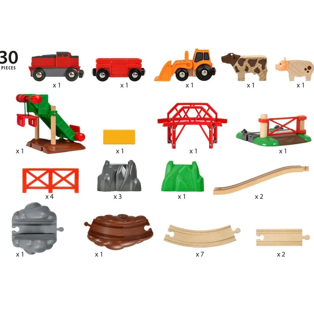 Online ® World - 33984 Animal Farm Set Bilar & Fordon