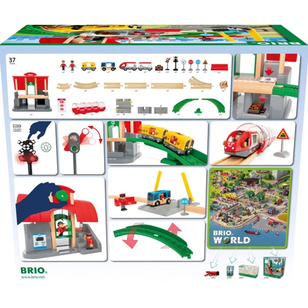Clearance ® World - 33989 Central Station Tågset Bilar & Fordon