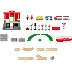 Clearance ® World - 33989 Central Station Tågset Bilar & Fordon