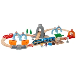 Hot ® World - 33972 Smart Tech Sound Action Tunnel Travel Tågset Bilar & Fordon