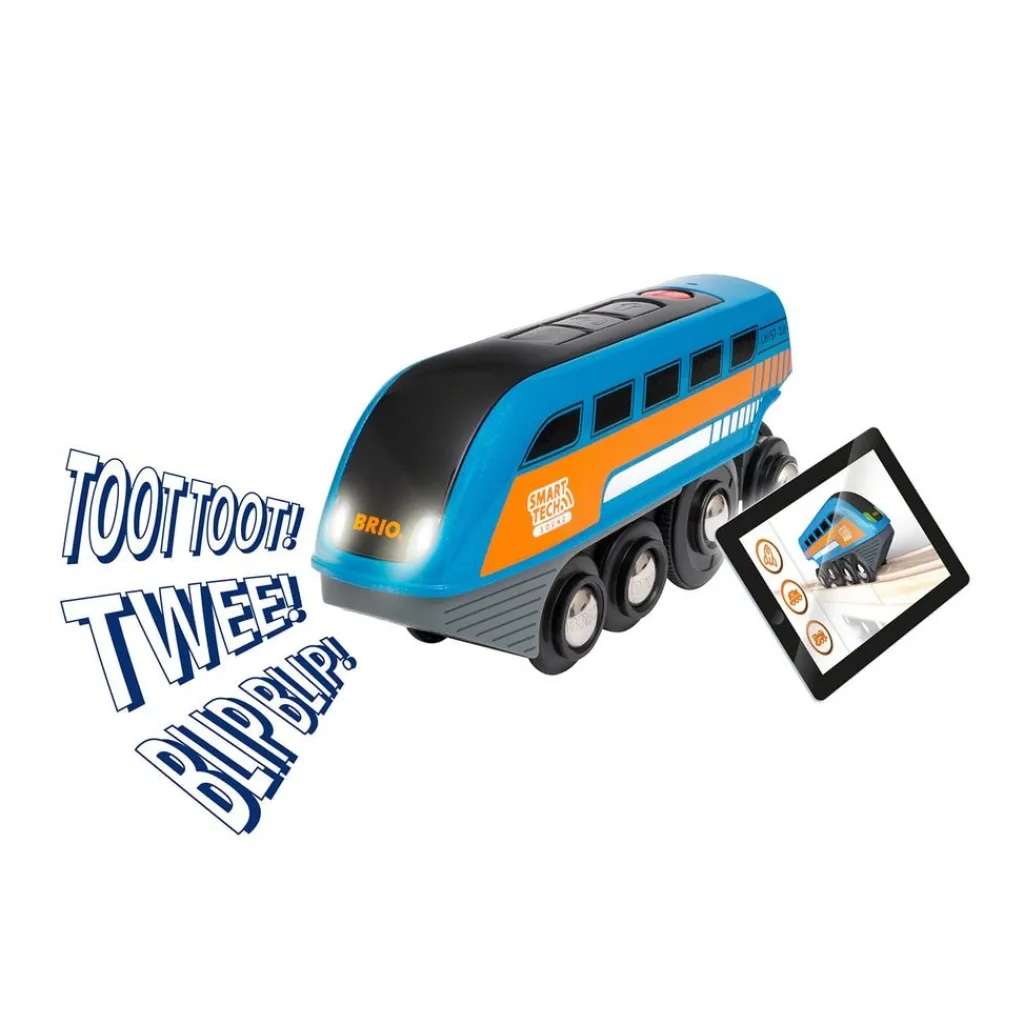 Hot ® World - 33972 Smart Tech Sound Action Tunnel Travel Tågset Bilar & Fordon
