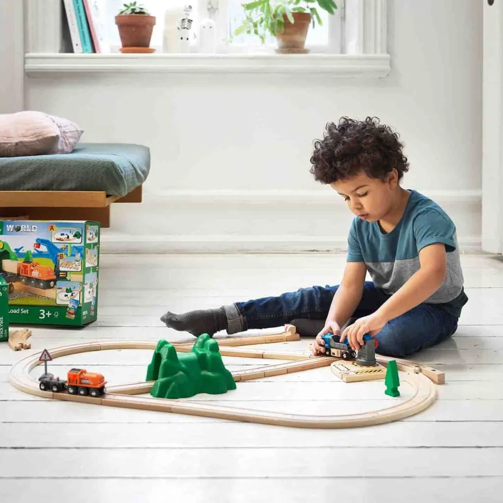 Outlet World - 33878 Starter Lift and Load Tågset Bilar & Fordon