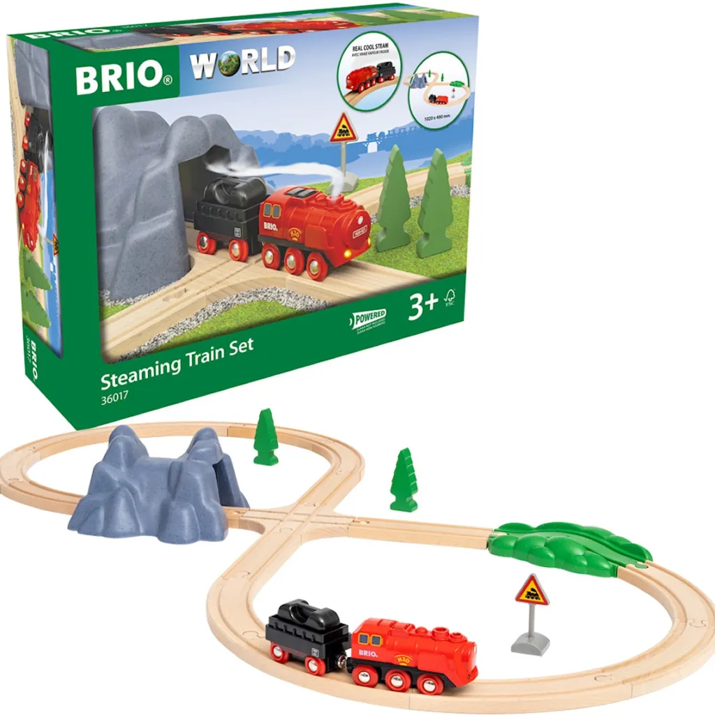 Clearance ® World 36017 Tågset- Ånglok Bilar & Fordon
