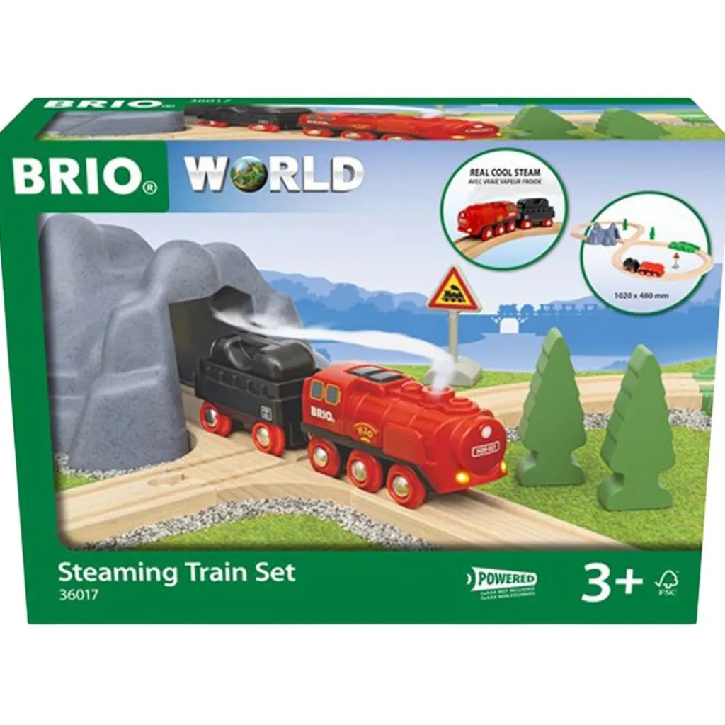 Clearance ® World 36017 Tågset- Ånglok Bilar & Fordon